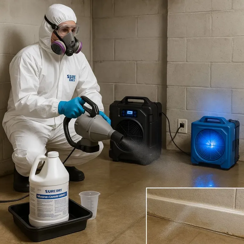 Sanitization and Odor Removal process in Elmsford, NY