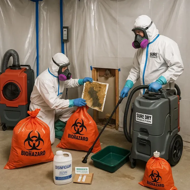 Contaminated Water Handling Protocols process in Elmsford, NY